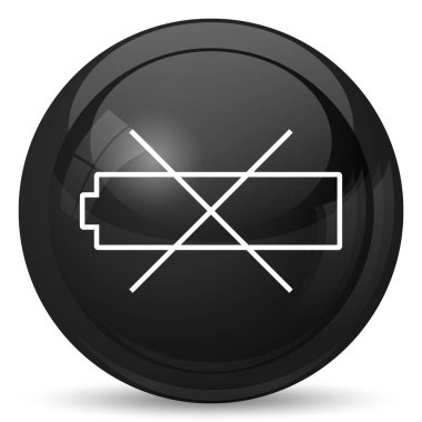 boş bir pil simgesi