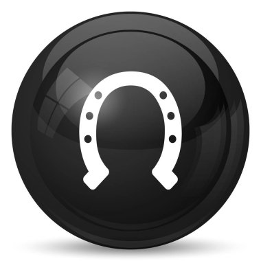 At nalı simgesi. Beyaz arka plan üzerinde Internet düğmesi