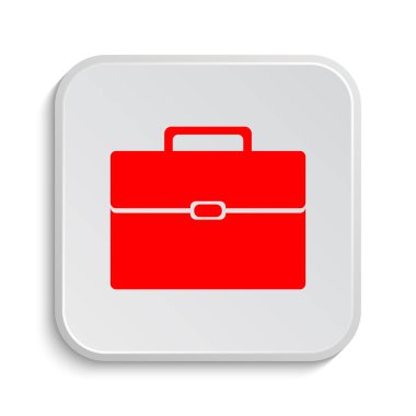 Evrak Çantası'nı simgesi. Beyaz arka plan üzerinde Internet düğmesi