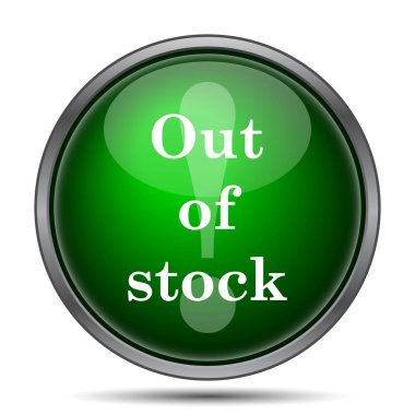 Hisse senedi simgesi dışında. Beyaz arka plan üzerinde Internet düğmesi