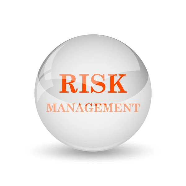 Значок управления рисками — стоковое фото