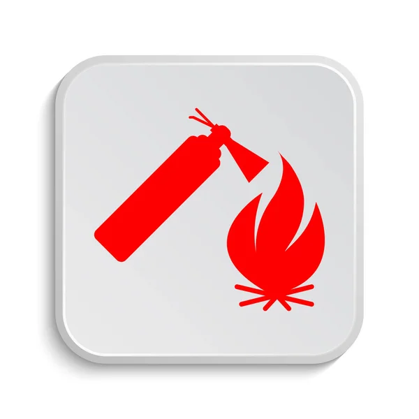 Fire icon — Stock Photo, Image