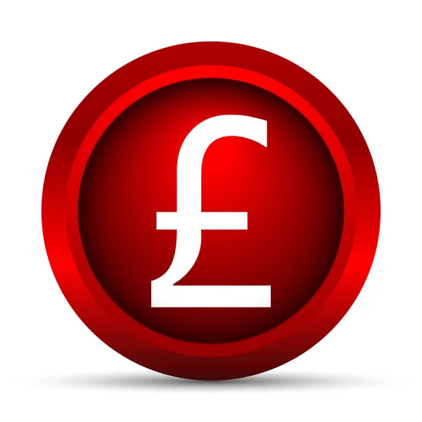 Pound icon — Stock Photo, Image