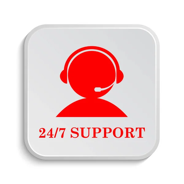 24-7 Support icon — Stock Photo, Image