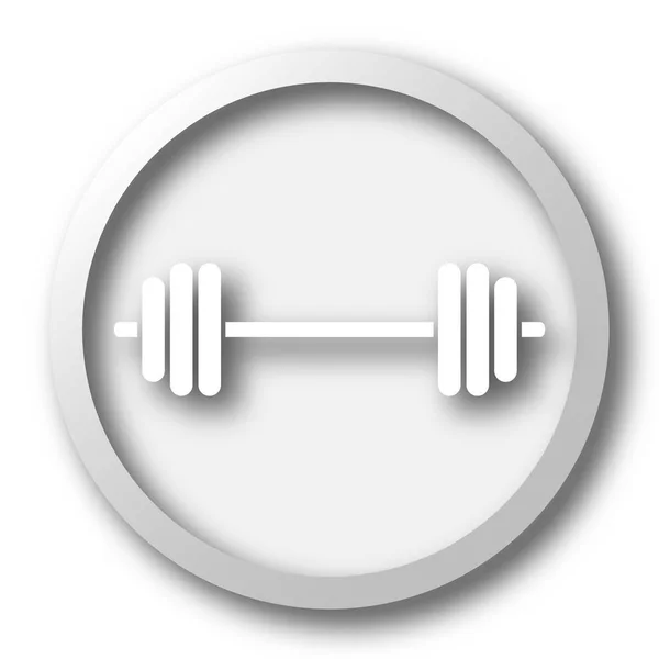 Gewichtheffen pictogram — Stockfoto