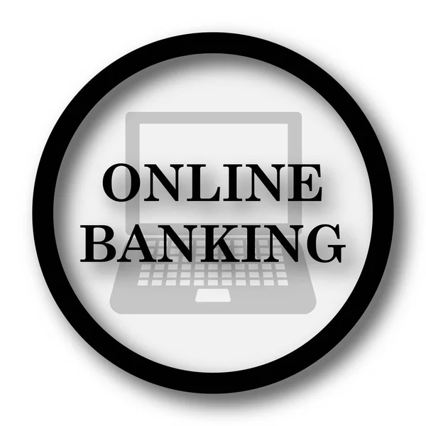 Internetbank-ikonen — Stockfoto