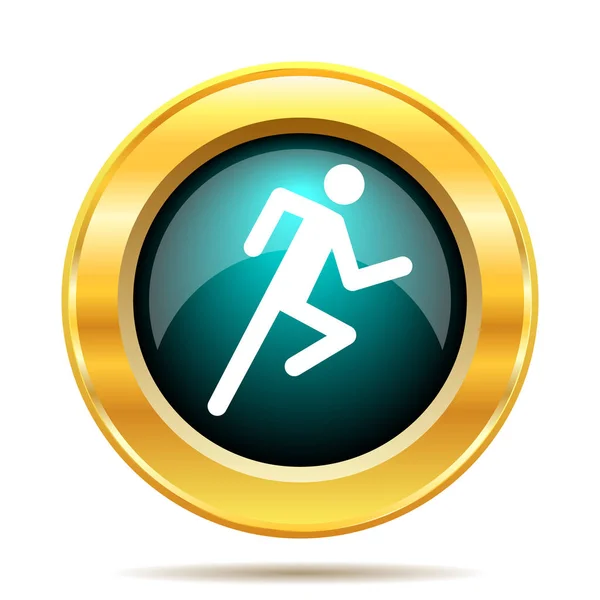 Running Man Ikone — Stockfoto