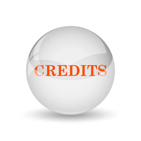 Credits icon — Stock Photo, Image