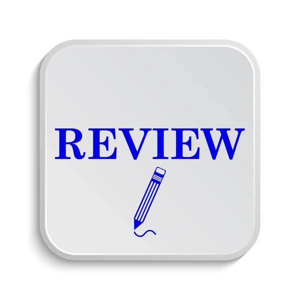 Review icon — Stock Photo, Image