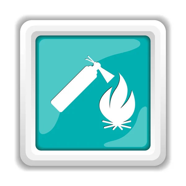 Fire icon — Stock Photo, Image