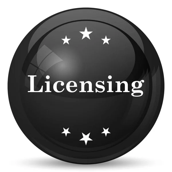 Иконка лицензирования — стоковое фото