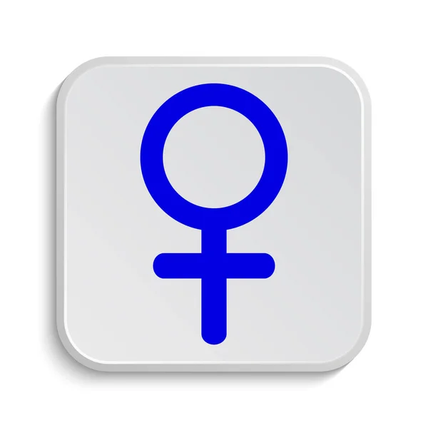 Female sign icon — Stock Photo, Image