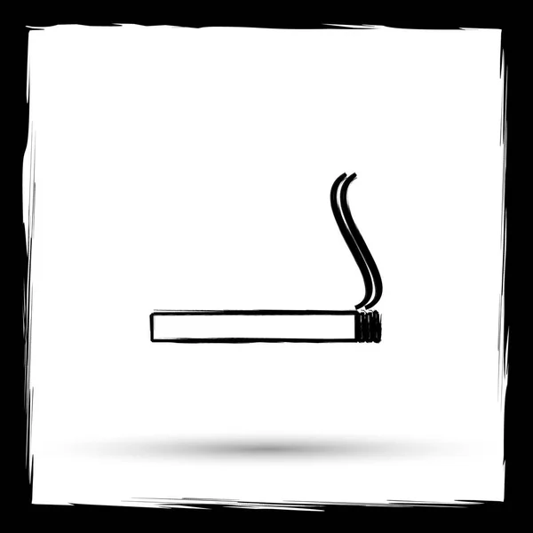 Cigarette icon — Stock Photo, Image