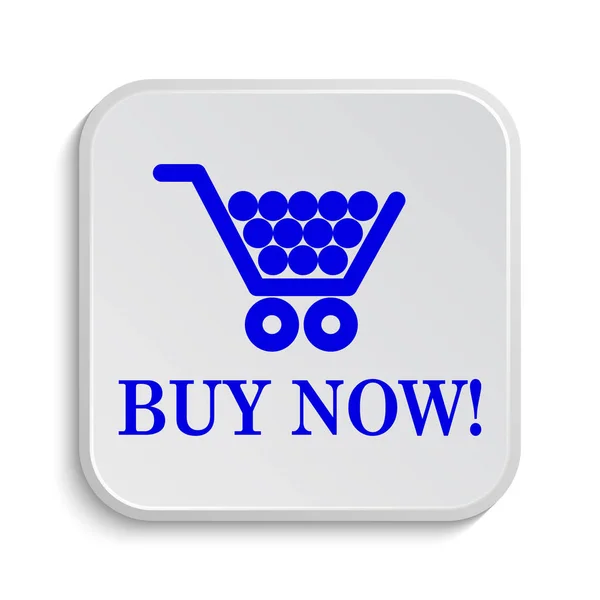Köp nu shopping cart ikonen — Stockfoto