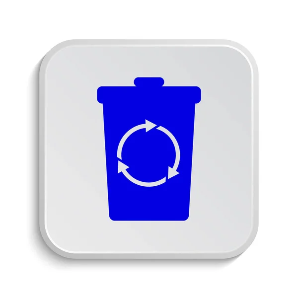 Recycle bin icon — Stock Photo, Image