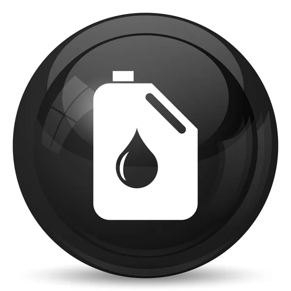 Πετρέλαιο Μπορεί Εικονίδιο Κουμπί Internet Άσπρο Φόντο — Φωτογραφία Αρχείου