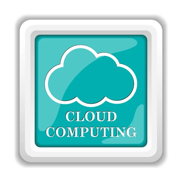 Cloud computing pictogram — Stockfoto