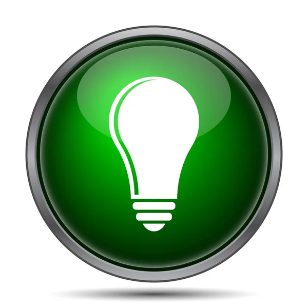 Light bulb - idea icon — Stock Photo, Image