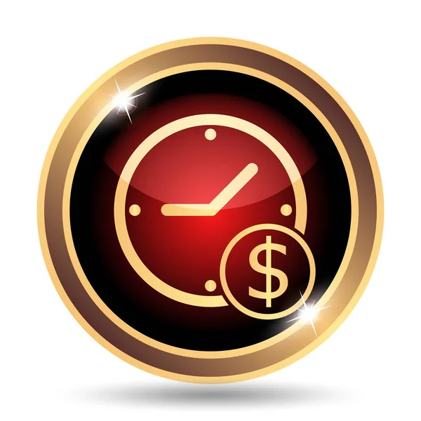 Time is money icon — Stock Photo, Image