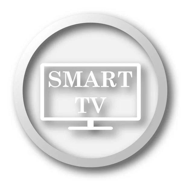 Smart Icon Internet Button White Background — Stock Photo, Image