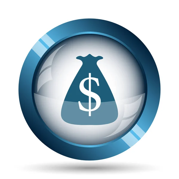 Dollar sack icon — Stock Photo, Image