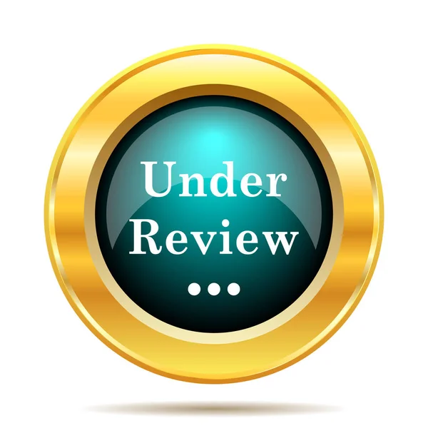 Under review icon — Stock Photo, Image