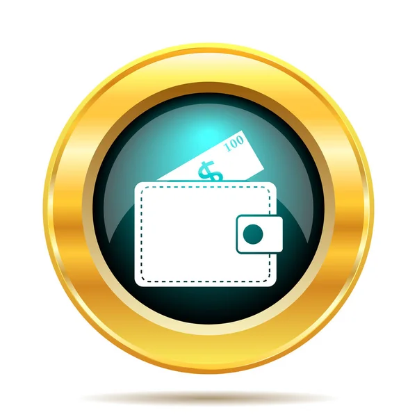 Wallet icon — Stock Photo, Image