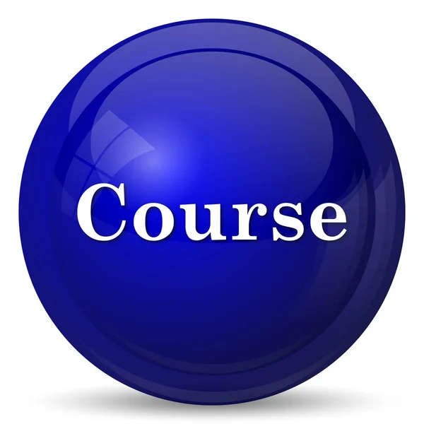 Course icon — Stock Photo, Image