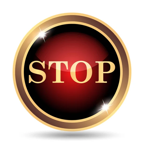 Stop pictogram — Stockfoto