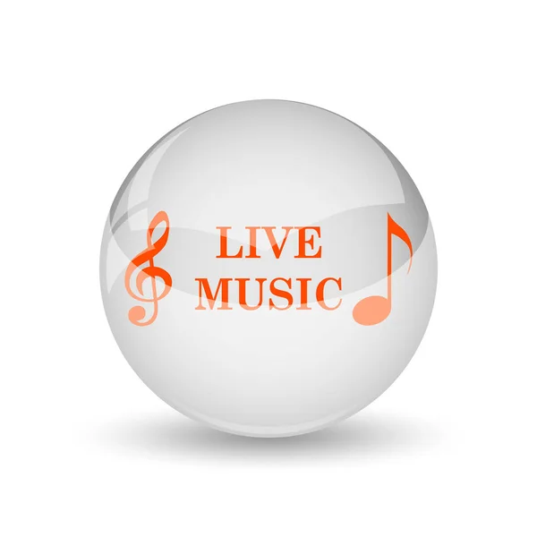 Live muziek pictogram — Stockfoto