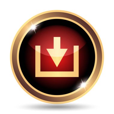 Simgesini indirin. Beyaz arka plan üzerinde Internet düğmesi