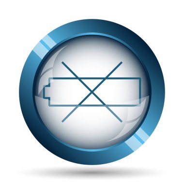 boş bir pil simgesi