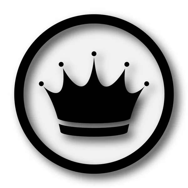 Crown icon — Stock Photo, Image