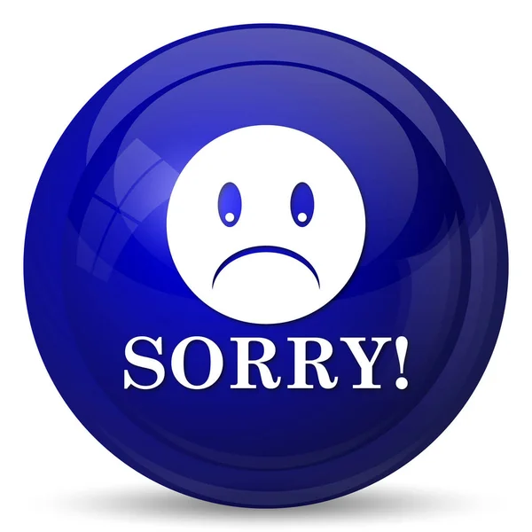 Sorry icon — Stock Photo, Image