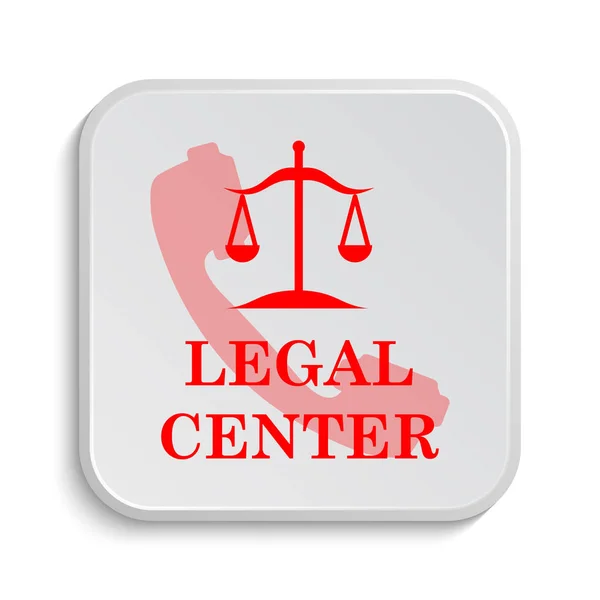 Legal center icon — Stock Photo, Image