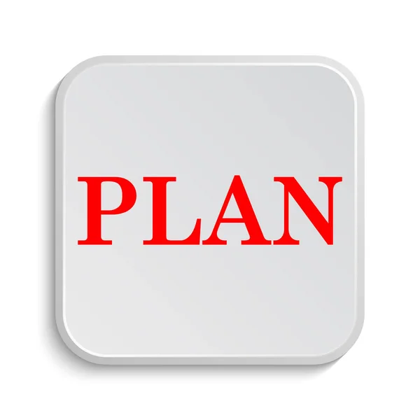 Plan icon — Stock Photo, Image