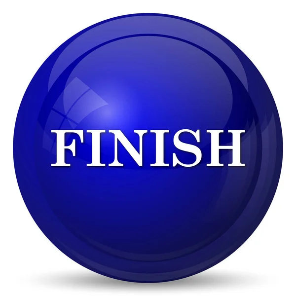 Finish icon — Stock Photo, Image