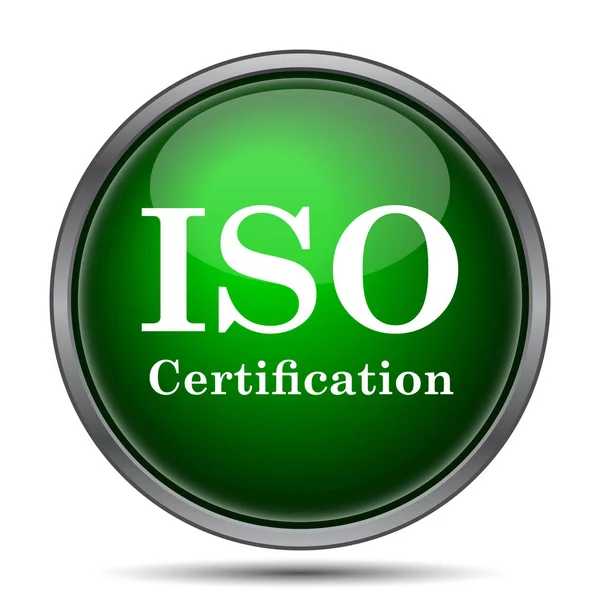 Iso icono de certificación —  Fotos de Stock