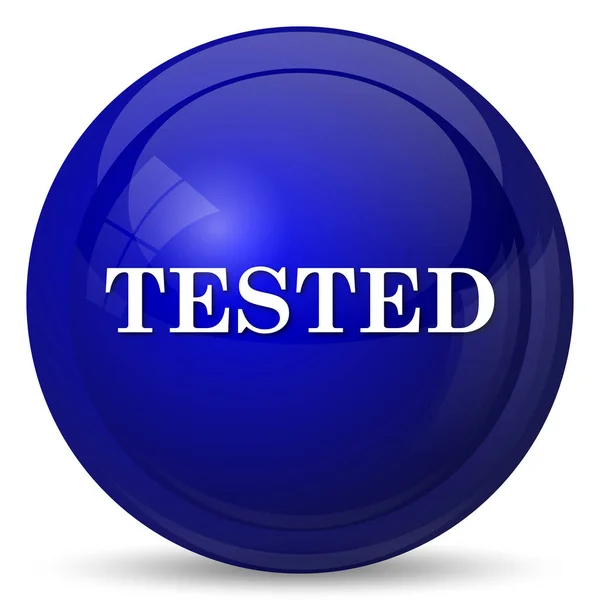 Tested icon — Stock Photo, Image