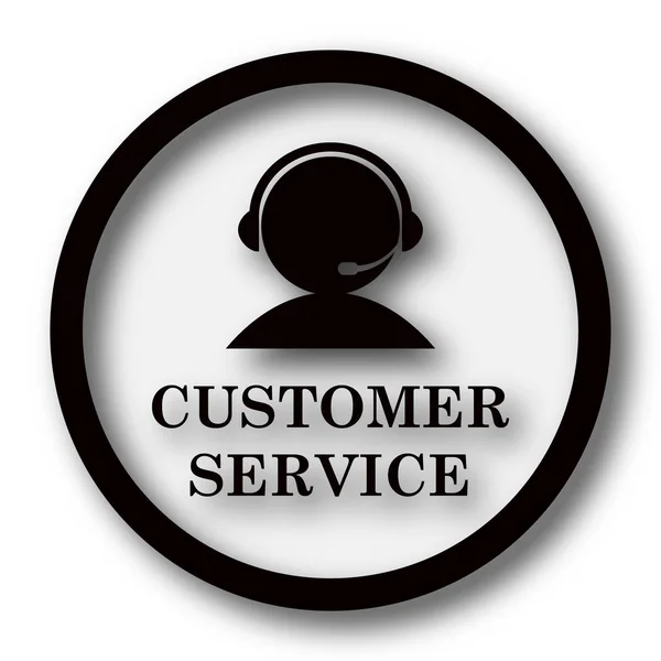 Ikona obsługi klienta — Zdjęcie stockowe