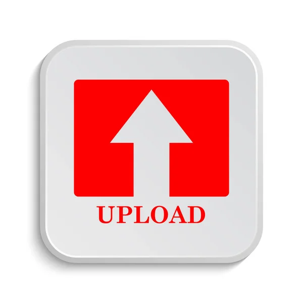 Upload Icon Internet Button White Background — Stock Photo, Image