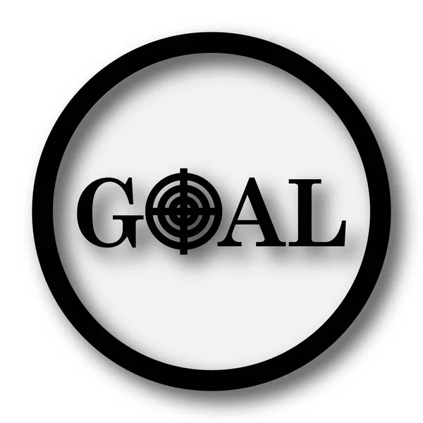 Goal icon — Stock Photo, Image