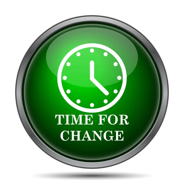 Tiempo para el icono de cambio — Foto de Stock