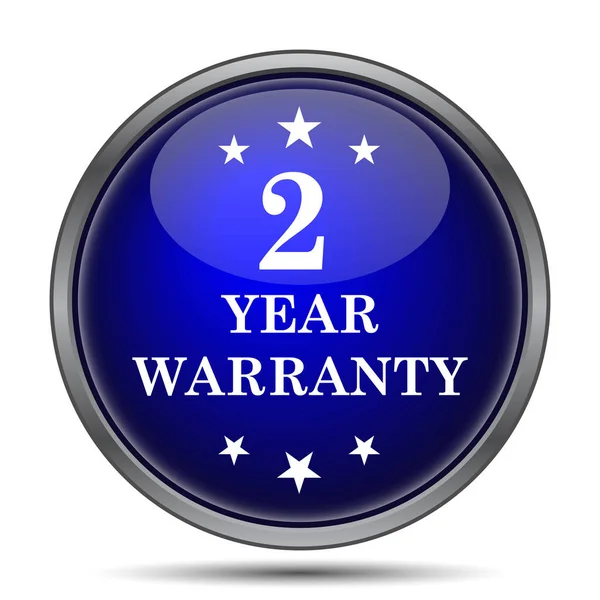 2 year warranty icon — Stock Photo, Image