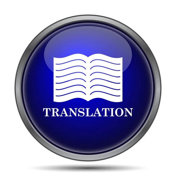 Translation book icon — Stock Photo, Image