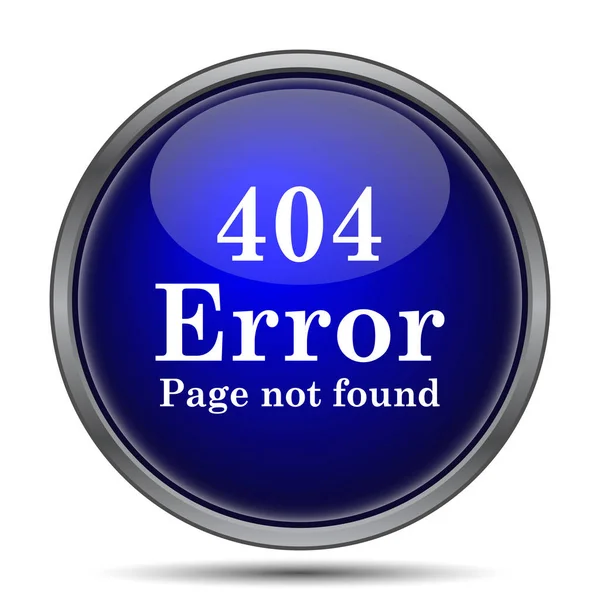 404 错误图标 — 图库照片