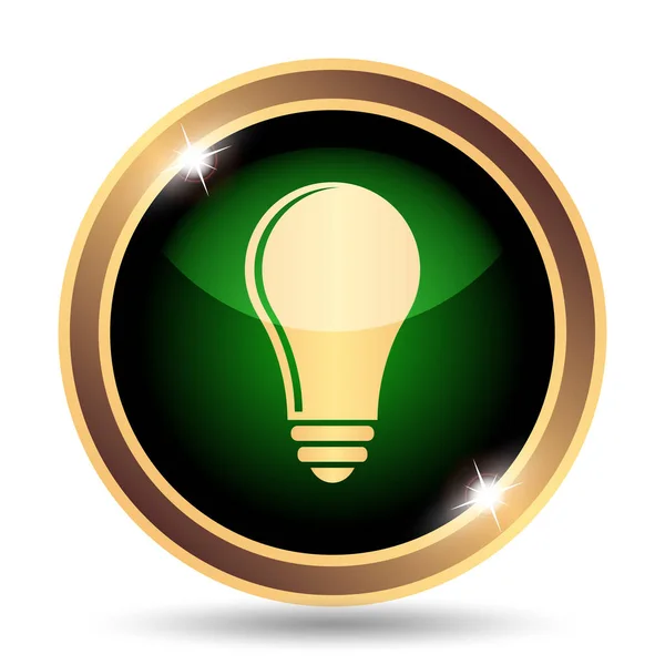 Light bulb - idee pictogram — Stockfoto