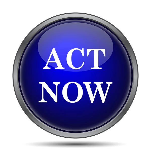 Act now icon — Stock Photo, Image