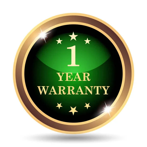 1 year warranty icon — Stock Photo, Image