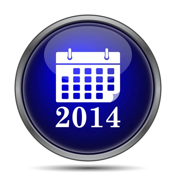 Ícone de calendário 2014 — Fotografia de Stock